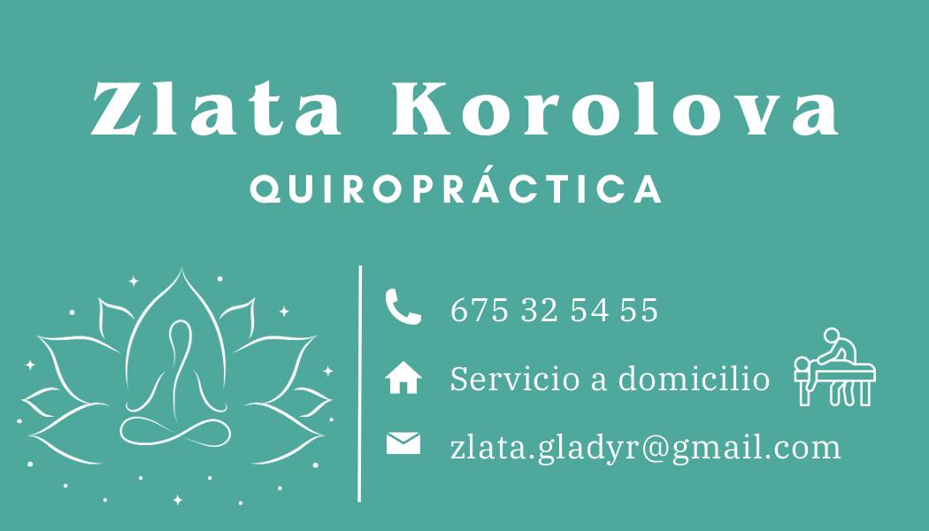 Zlata Korolova - Quiropráctica